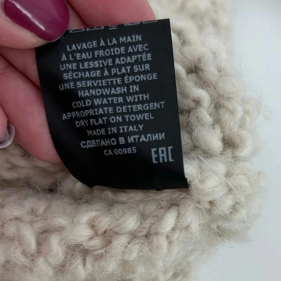 NWT ISABEL MARANT Alpaca Wool-Blend Enora Jumper knit Puffy Sweater EU 34 XS - Picture 12 of 16